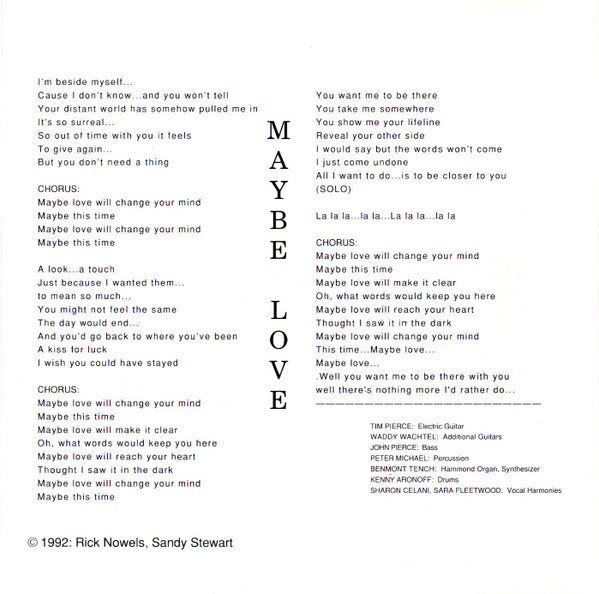 Stevie Nicks -Street Angel