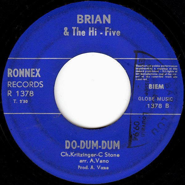 Brian (19) &amp; The Hi-Five - Poinciana / Do-Dum-Dum