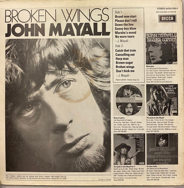 John Mayall -Broken Wings