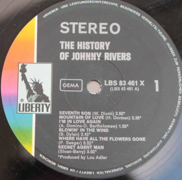 Johnny Rivers -The History Of Johnny Rivers