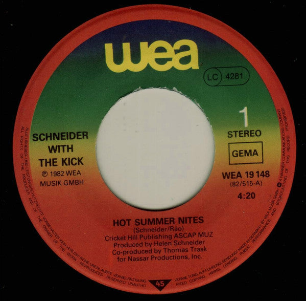 Schneider* With The Kick (2) -Hot Summer Nites