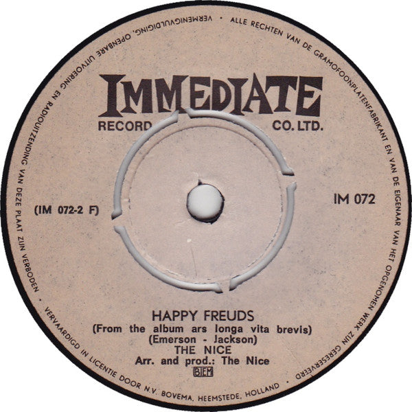 The Nice -Brandenburger / Happy Freuds