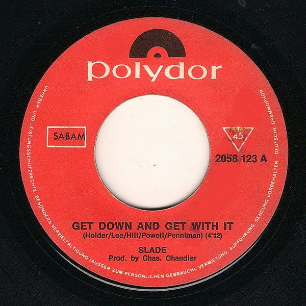 Slade -Get Down And Get With It