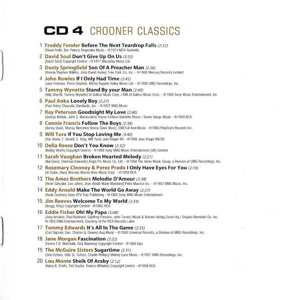 Various -100 Crooner Classics