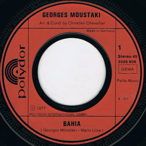 Moustaki* -Bahia / Cantique