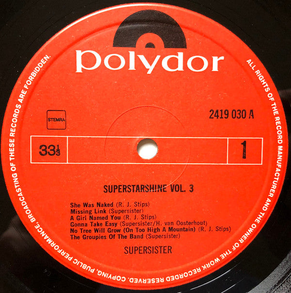 Supersister (2) -Superstarshine Vol. 3