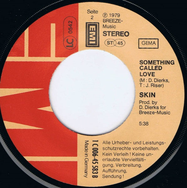 Skin (10) -Let The Music (Move You On) / Something Called Love
