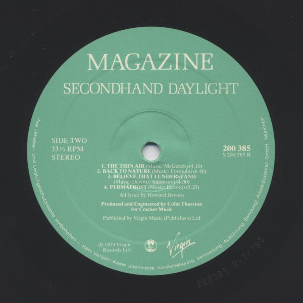 Magazine -Secondhand Daylight