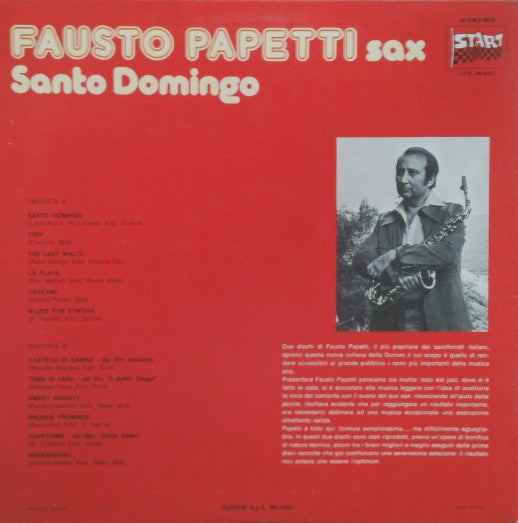 Fausto Papetti Sax* -Santo Domingo