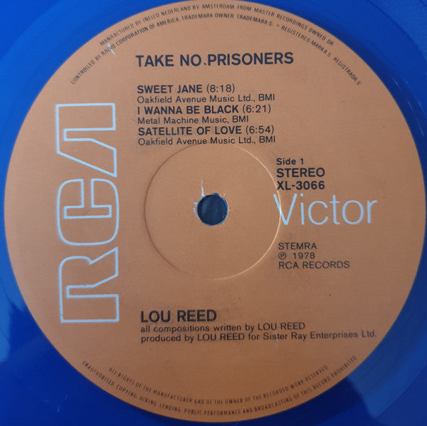 Lou Reed -Lou Reed Live - Take No Prisoners