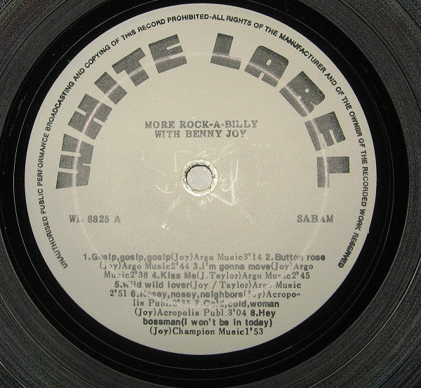 Benny Joy -More Rock-A-Billy With Benny Joy