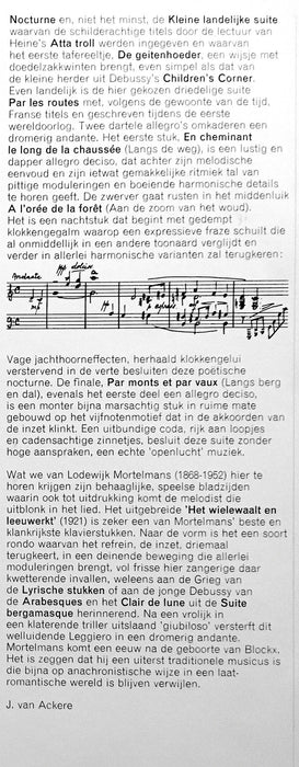 Various -Luister Van De Muziek In Vlaanderen 4 - Romantische Pianomuziek