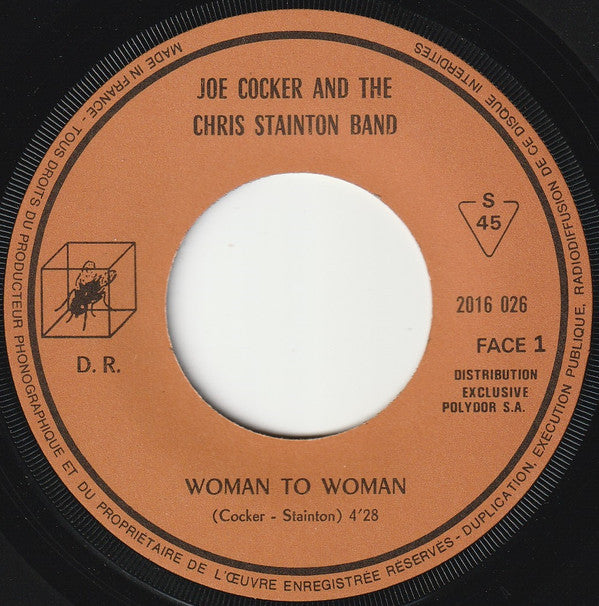 Joe Cocker And The Chris Stainton Band -Woman To Woman / Midnight Rider