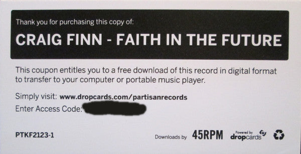 Craig Finn -Faith In The Future
