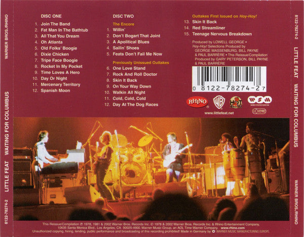 Little Feat - Waiting For Columbus