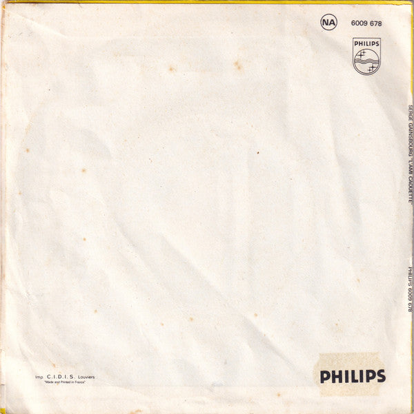 Gainsbourg* - L'ami Caouette / Le Cadavre Exquis