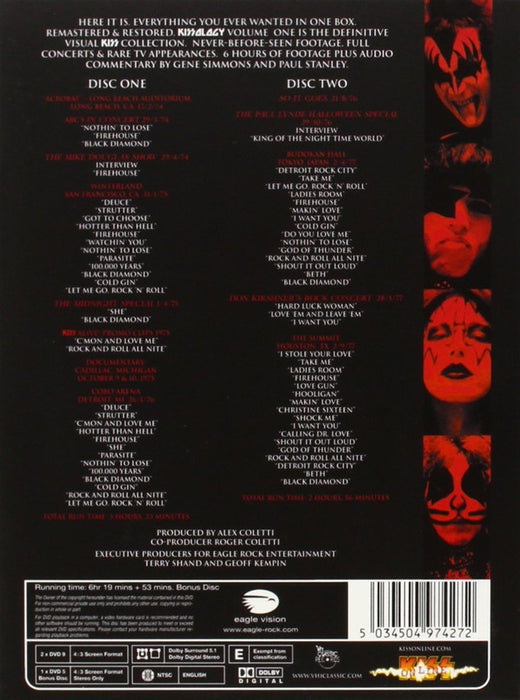 Kiss - Kissology: The Ultimate Kiss Collection Vol. 1 1974-1977