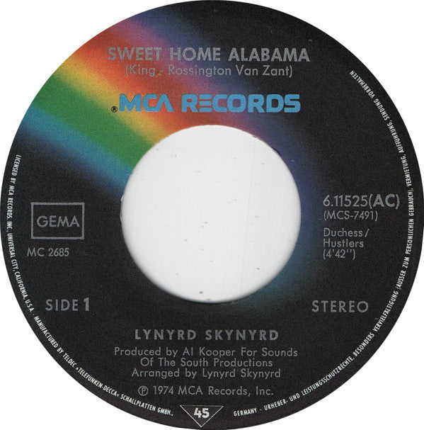 Lynyrd Skynyrd -Sweet Home Alabama
