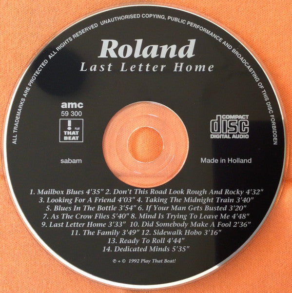 Roland* - Last Letter Home