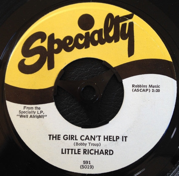 Little Richard And His Band -The Girl Can't Help It / All Around The World