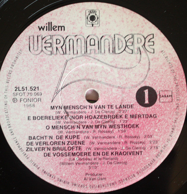 Willem Vermandere -Willem Vermandere