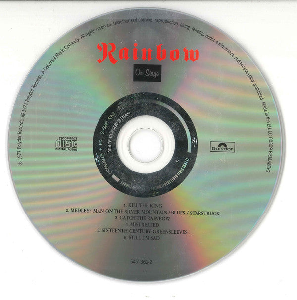 Rainbow -On Stage