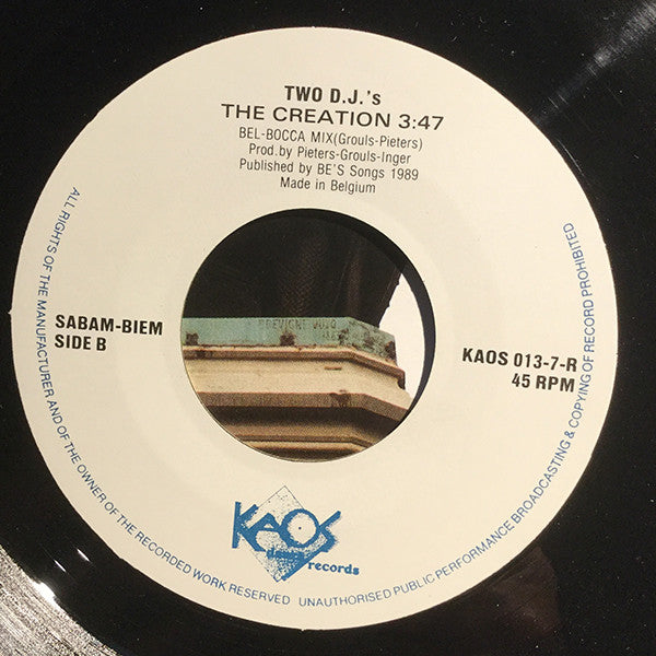 The 2 DJ's* -The Creation