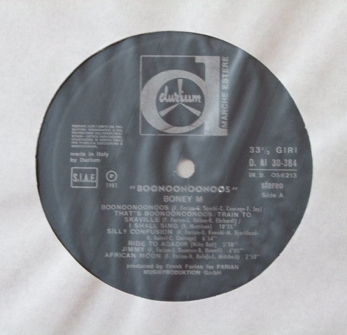 Boney M. -Boonoonoonoos