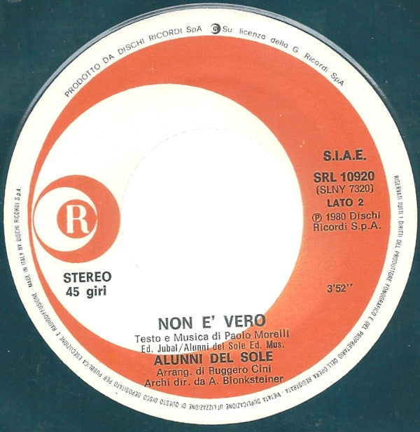 Alunni Del Sole* -Cantilena