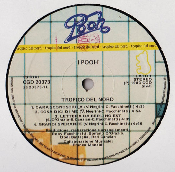 Pooh -Tropico Del Nord