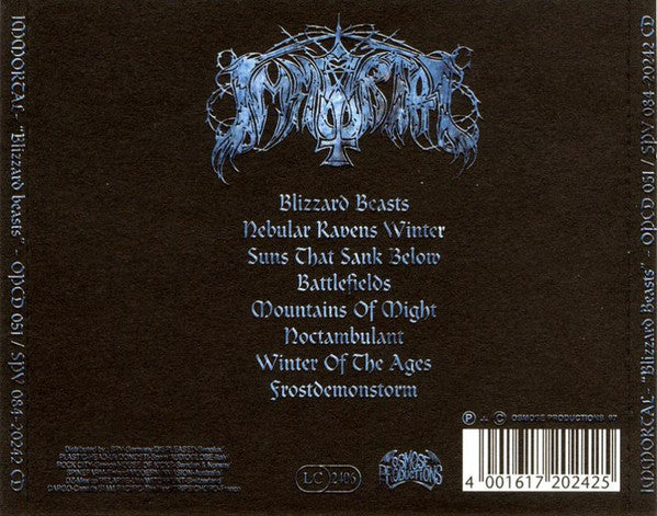 Immortal -Blizzard Beasts
