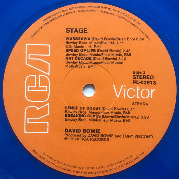 David Bowie -Stage