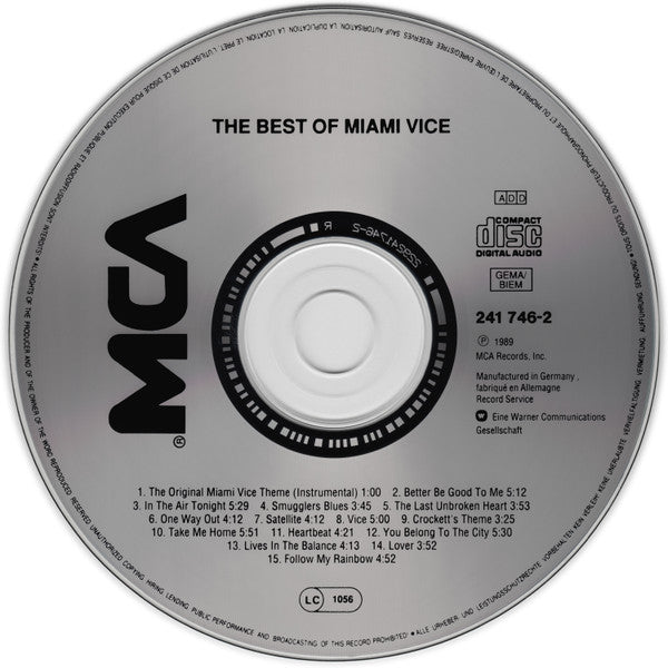Various -The Best Of Miami Vice