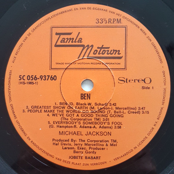 Michael Jackson -Ben