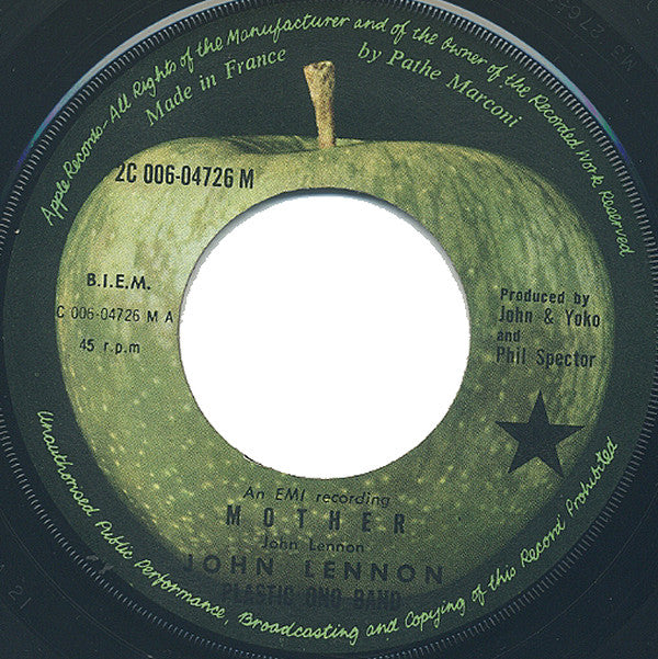 John Lennon / Yoko Ono -Mother / Why