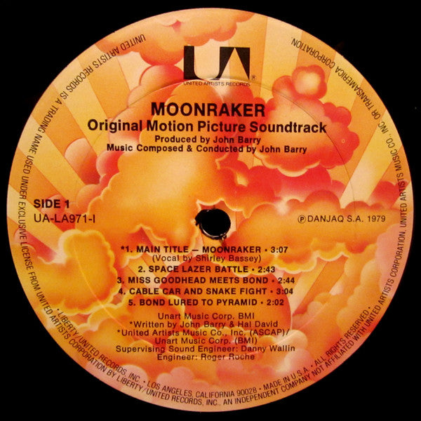 John Barry -Moonraker (Original Motion Picture Soundtrack)