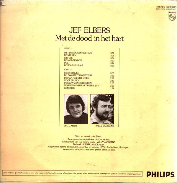 Jef Elbers - Met De Dood In Het Hart