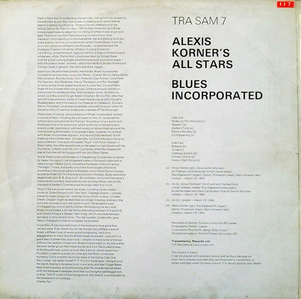 Blues Incorporated - Alexis Korner's All Stars