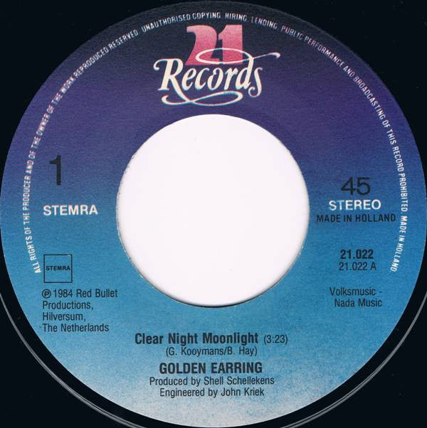 Golden Earring -Clear Night Moonlight