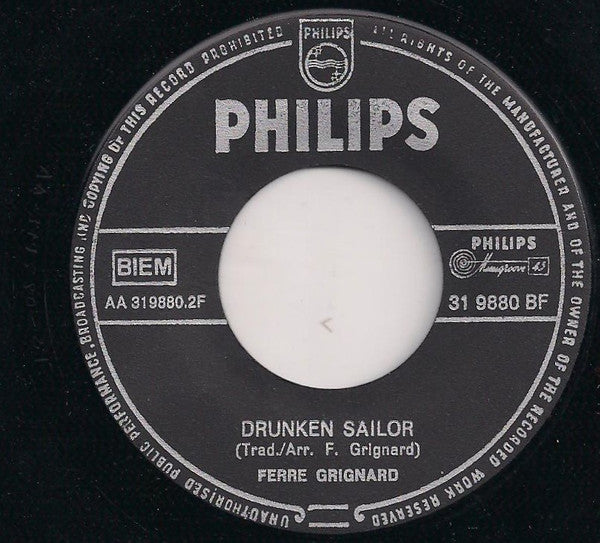 Ferre Grignard -Hash Bamboo Shuffle 1702 / Drunken Sailor