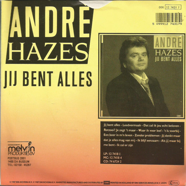 André Hazes -'t Is Voorbij