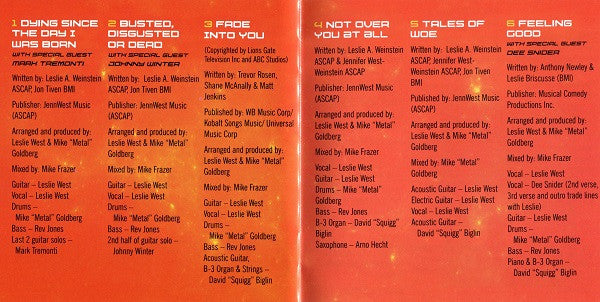 Leslie West -Still Climbing