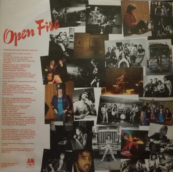 Y & T -Open Fire