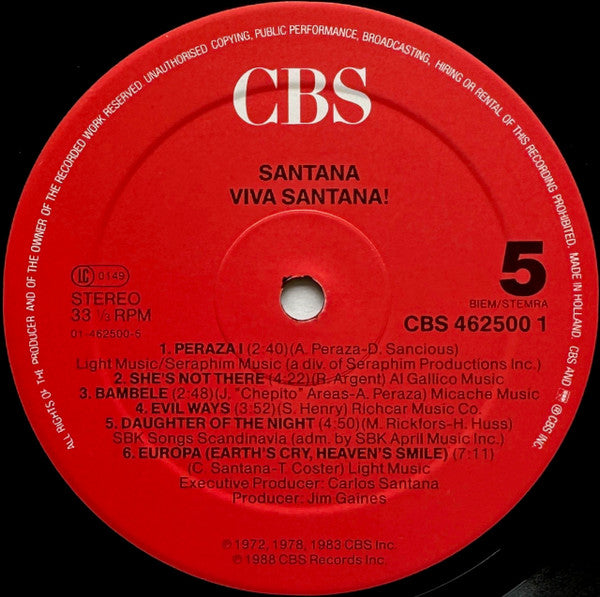 Santana -Viva Santana!