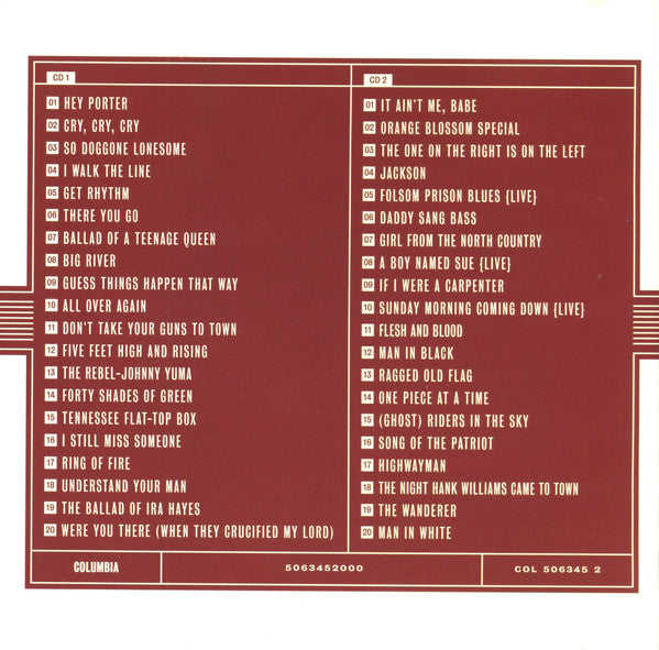 Johnny Cash - Man In Black (The Very Best Of Johnny Cash)