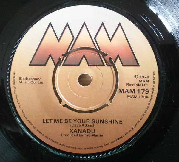 Xanadu (10) -Let Me Be Your Sunshine