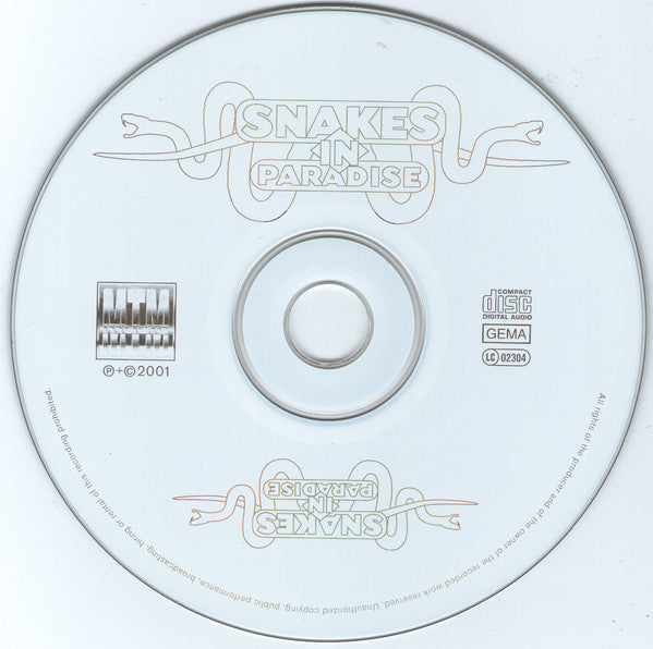 Snakes In Paradise -Yesterday & Today