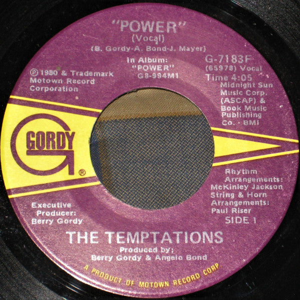 The Temptations -Power