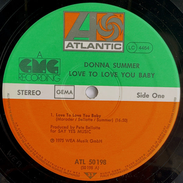 Donna Summer -Love To Love You Baby