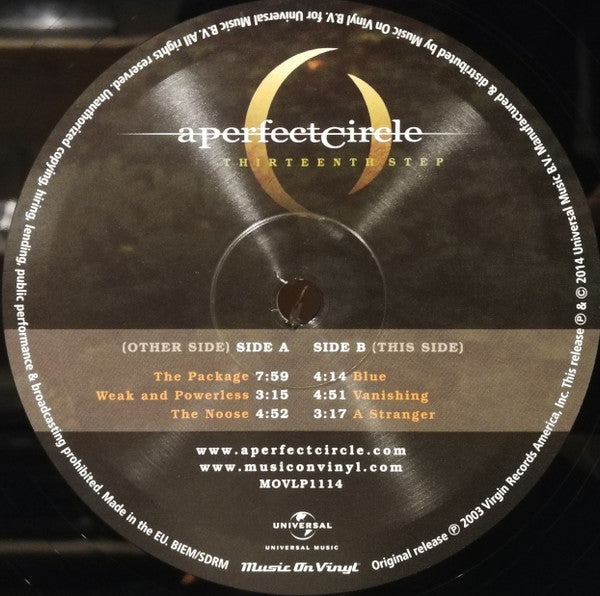 A Perfect Circle - Thirteenth Step
